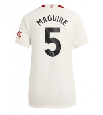 Manchester United Harry Maguire #5 Tredje trøje Dame 2023-24 Kort ærmer
